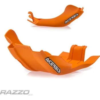 Velký kryt motoru Acerbis Skid Plate KTM EXC250 EXC300 17-19 Orange