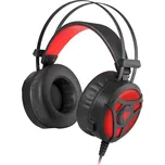 Herní sluchátka s mikrofonem Genesis Neon 360, Stereo, Vibrace, červené podsvícení