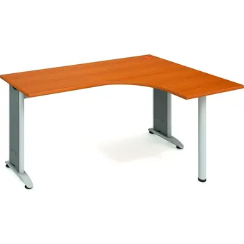 Hobis Pracovní stůl FE 60 L Barva desky stolu: ořech, Barva kovu: šedá, Podnož: RM 200