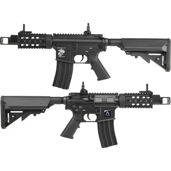 Airsoftová zbraň E&C Airsoftová zbraň M4 RIS TANKER 5” - černá (EC-606)