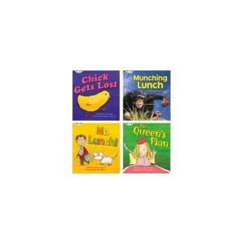 Cizí jazyk Learn to Read at Home with Bug Club Phonics: Pack 4 (Pack of 4 reading books with 3 fiction and 1 non-fiction) - Atkins, Jill a Lynch, Emma a Hawes, Alison