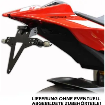 HS MOTO - Německo Aprilia RS4/V4/RSV4/V4R/Caponord držák registrační značky