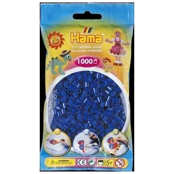Dětské navlékací korálky Zažehlovací korálky, Hama tmavě modrá