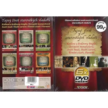 Tajný život starověkých vladařů 6DVD