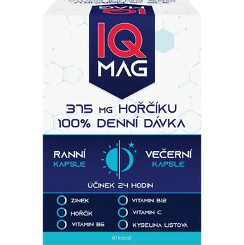 Naturprodukt IQ Mag ranní/večerní 60 cps.