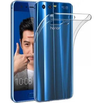 Pouzdro na mobilní telefon Silikonový obal pro Honor 9 - průhledný