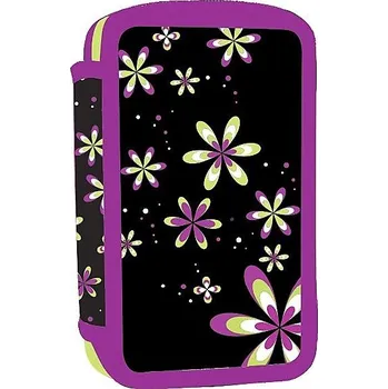 Penál Penál 2 patrový flowers