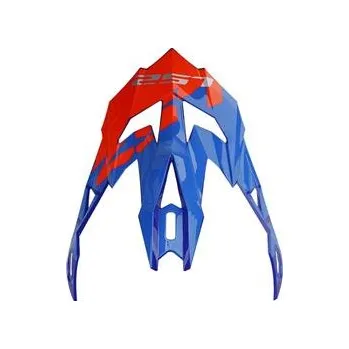 Motodoplněk LS2 Helmets LS2 MX470 PEAK TROOP BLUE ORANGE