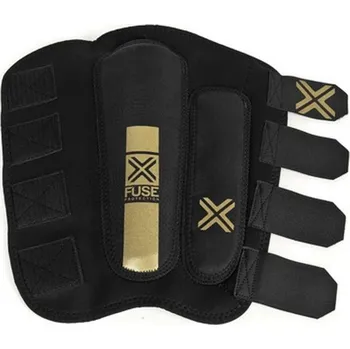 Chránič kolene Chrániče FUSE CLASSIC WHIP SHIN PADS BLACK, S