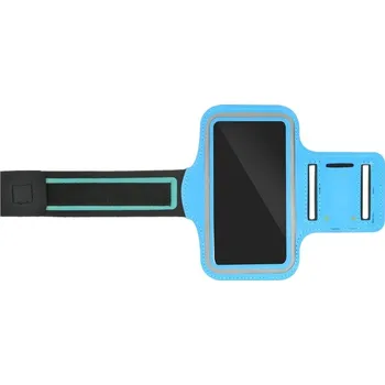 Pouzdro na mobilní telefon Forcell Sportovní pouzdro 6" - 6,5" modré