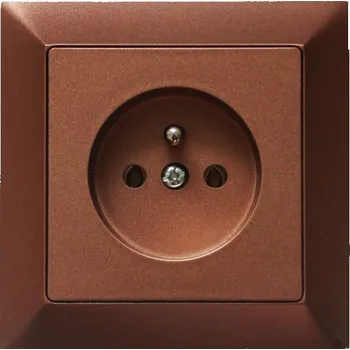 Stavebniny Timex Zásuvka OPUS premium mahagon - kompletní