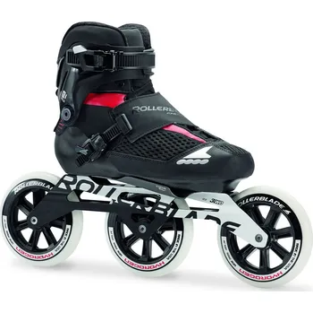 Rollerblade Endurace Pro 125 černé/červené Kolečkové brusle Rollerblade Endurace Pro 125 černé/červené