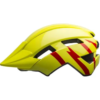 Cyklistická přilba Helma BELL Sidetrack II Child Hi-Viz/Red