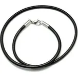 Kožená šňůrka na krk, tl. 3 mm (55 cm)