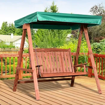 Zahradní houpačka Zahradní houpačka z jedlového dřeva | 160 x 120 x 165 cm