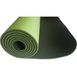 Jóga podložka TPE Profi tmavě zelená/světle zelená