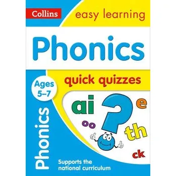 Anglický jazyk Phonics Quick Quizzes Ages 5-7 - Collins Easy Learning
