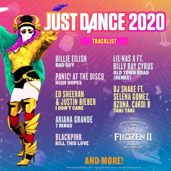 písničky Just Dance 2020