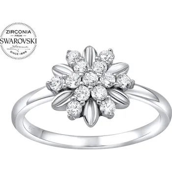 Prsten SILVEGO stříbrný prsten ALIVIA se Swarovski® Zirconia