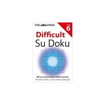 Kniha Times Difficult Su Doku Book 6 - The Times Mind Games