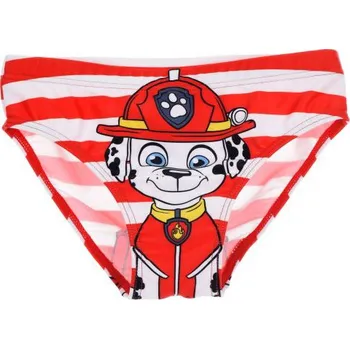 Chlapecké plavky Tlapková patrola Červené chlapecké plavky Velikost: 98