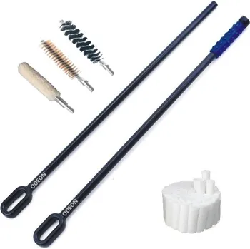 Čištění zbraně ODEON OPTICS Sada pro čištění zbraní ODEON - dvě čistící tyčky (9mm, .40, .45) Ráže: 9mm / .357 Magnum / .38 Special