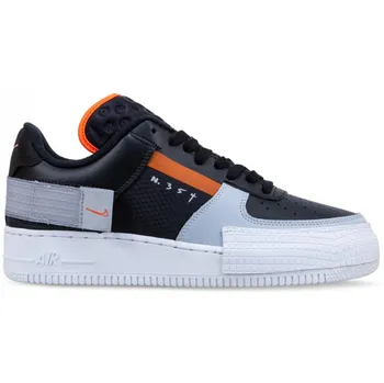 NIKE Air Force 1 Type Black Hyper Crimson Wolf Grey White Zbozi.cz