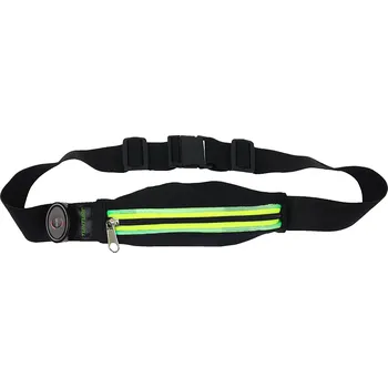 Běžecká ledvinka s LED diodami TUNTURI Running belt zelená