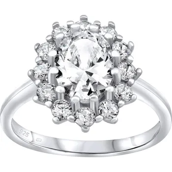 Prsten Stříbrný prsten CESARIA s Brilliance Zirconia