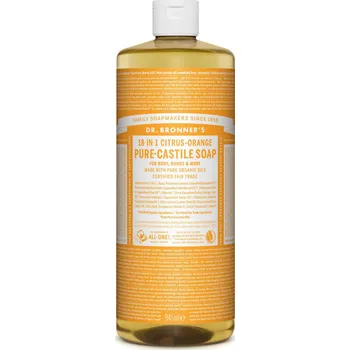 Mýdlo Dr. Bronner's All-one! Citrus-Orange tekuté univerzální mýdlo 945 ml