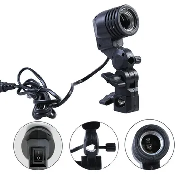 Studiové světlo Studiový držák pro deštník s paticí E27