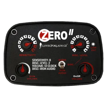 diskriminace Detektor kovů LP Zero II 30