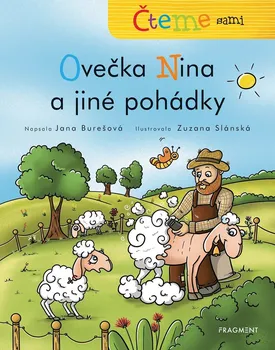 Pohádka Čteme sami: Ovečka Nina a jiné pohádky - Jana Burešová (2020, pevná bez přebalu lesklá)