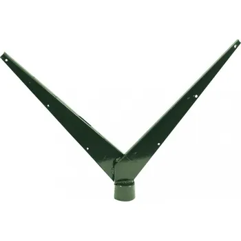 Příslušenství pro plot Bavolet na ostnatý drát pro sloupek⌀48 ZN+PVC-oboustranný