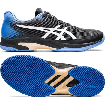 Pánská tenisová obuv Asics Solution Speed FF Clay modrá/černá