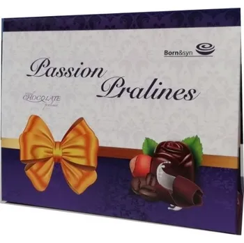 Bonboniéra Bonboniéra taštička 150 g PASSION PRALINES - oříškové pralinky (Čokoládové pralinky plněné lískooříškovým krémem)