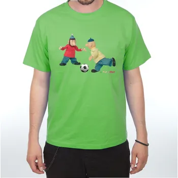 Tričko s potiskem Pat a Mat - Fotbal - kiwi