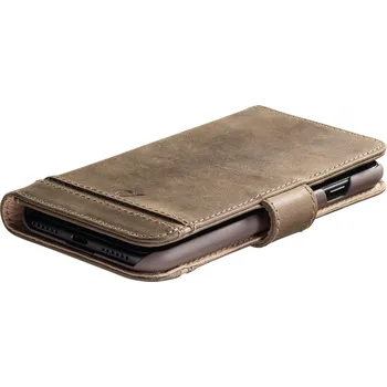 Pouzdro na mobilní telefon Cellularline Supreme pro Samsung Galaxy S20 Ultra hnědé