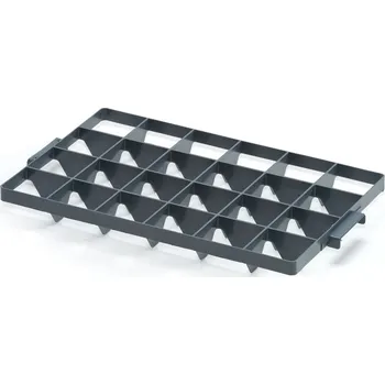 Příčky pro sklenice 24 otvorů 9 x 8,6 cm horní