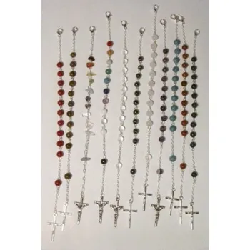 Náhrdelník Auto růženec karneol