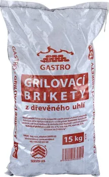 Servis Les Gastro grilovací brikety 15 kg