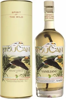 Rum Toucan Vaniliane 45 %, 0,7 l