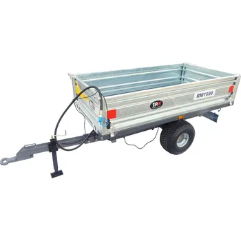 Vlek za traktor sklápěcí 130x200 cm 1,5 t