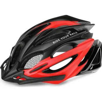 Cyklistická přilba R2 ATH02A3 Pro-Tec 2021 černá/červená