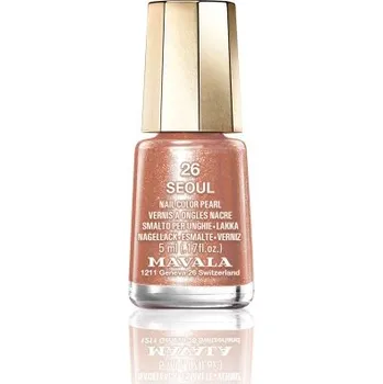 Lak na nehty Mavala New Look Color’s lak na nehty - 26 Seoul – zářivá, vznešená zlatá 5 ml
