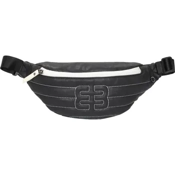 Ledvinka Dámská koženková ledvinka 66478-001 černá a bílá, ENRICO BENETTI