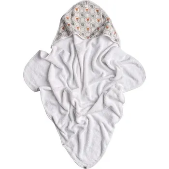 Kvalitní bambusová froté osuška s kapucí XKKO BMB 90x90 - Fox&Raccoon