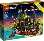 LEGO Ideas 21322 Zátoka pirátů z lodě…