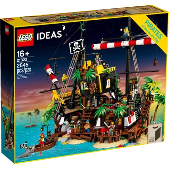 Stavebnice LEGO LEGO Ideas 21322 Zátoka pirátů z lodě Barakuda