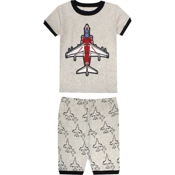 Dětské klučičí pyžamo s letadly Věk: 4T, Barva: Šedá